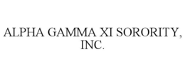 ALPHA GAMMA XI SORORITY, INC. trademark