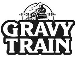 SINCE 1959 GRAVY TRAIN trademark