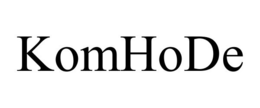KOMHODE trademark
