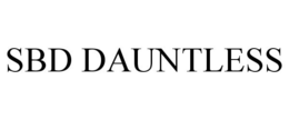 SBD DAUNTLESS trademark