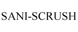 SANI-SCRUSH trademark