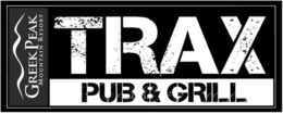 GREEK PEAK MOUNTAIN RESORT TRAX PUB & GRILL trademark