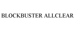 BLOCKBUSTER ALLCLEAR trademark