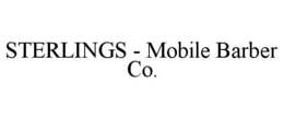 STERLINGS - MOBILE BARBER CO. trademark