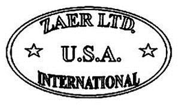 ZAER LTD. U.S.A. INTERNATIONAL trademark