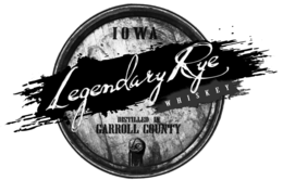 IOWA LEGENDARY RYE WHISKEY DISTILLED IN CARROLL COUNTY LR trademark