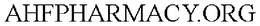AHFPHARMACY.ORG trademark