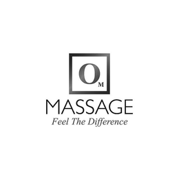 O M MASSAGE FEEL THE DIFFERENCE trademark