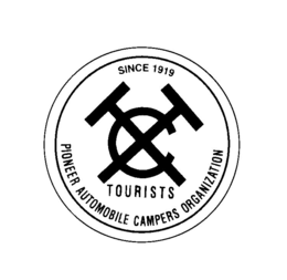 TCT TOURISTS SINCE 1919 PIONEER AUTOMOBILE CAMPERS ORGANIZATION trademark