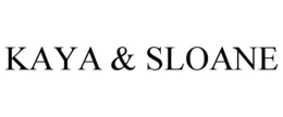 KAYA & SLOANE trademark