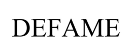 DEFAME trademark