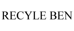 RECYLE BEN trademark