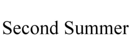 SECOND SUMMER trademark