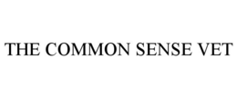 THE COMMON SENSE VET trademark
