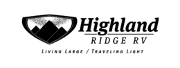 HIGHLAND RIDGE RV LIVING LARGE / TRAVELING LIGHT trademark