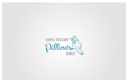 100% ITALIAN PILLOWS ONLY trademark