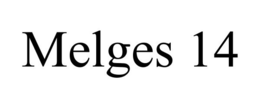 MELGES 14 trademark