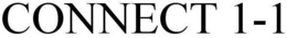 CONNECT 1-1 trademark