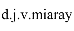 D.J.V.MIARAY trademark