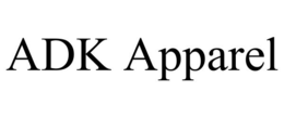 ADK APPAREL trademark