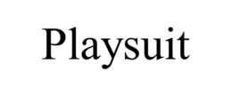 PLAYSUIT trademark