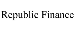 REPUBLIC FINANCE trademark