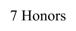 7 HONORS trademark