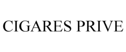 CIGARES PRIVE trademark