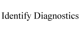 IDENTIFY DIAGNOSTICS trademark