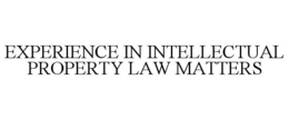 EXPERIENCE IN INTELLECTUAL PROPERTY LAW MATTERS trademark