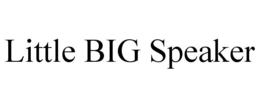 LITTLE BIG SPEAKER trademark