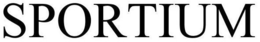 SPORTIUM trademark