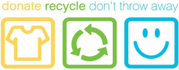 DONATE RECYCLE DON'T THROW AWAY trademark