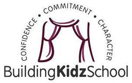 CONFIDENCE · COMMITMENT · CHARACTER BUILDING KIDZ SCHOOL trademark