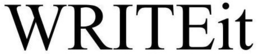 WRITEIT trademark