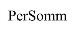 PERSOMM trademark