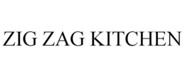 ZIG ZAG KITCHEN trademark