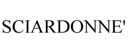 SCIARDONNE' trademark