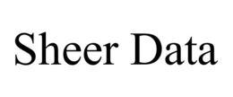 SHEER DATA trademark