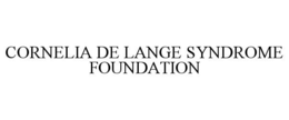 CORNELIA DE LANGE SYNDROME FOUNDATION trademark
