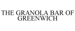 THE GRANOLA BAR OF GREENWICH trademark