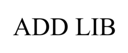 ADD LIB trademark