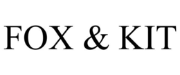 FOX & KIT trademark