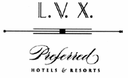 LVX PREFERRED HOTELS & RESORTS trademark