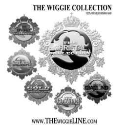THE WIGGIE COLLECTION THE CHRISTAL COLLECTION THE BRONZE COLLECTION THE SILVER COLLECTION THE GOLD COLLECTION THE PLATINUM COLLECTION THE DIAMOND COLLECTION trademark