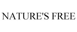 NATURE'S FREE trademark
