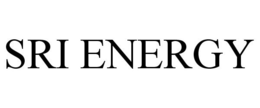 SRI ENERGY trademark