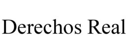 DERECHOS REAL trademark