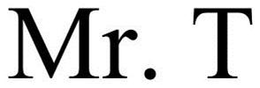MR. T trademark
