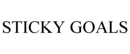STICKY GOALS trademark